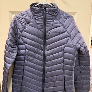 Jack Wolfskin Women's Charcoal Puffer Jacket